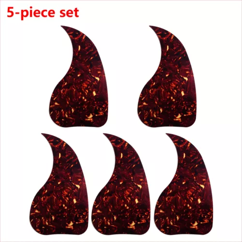 Acoustic Guitar Pickguard Self Adhensive 5 Pcs Water Drop Shape for Gibson J45