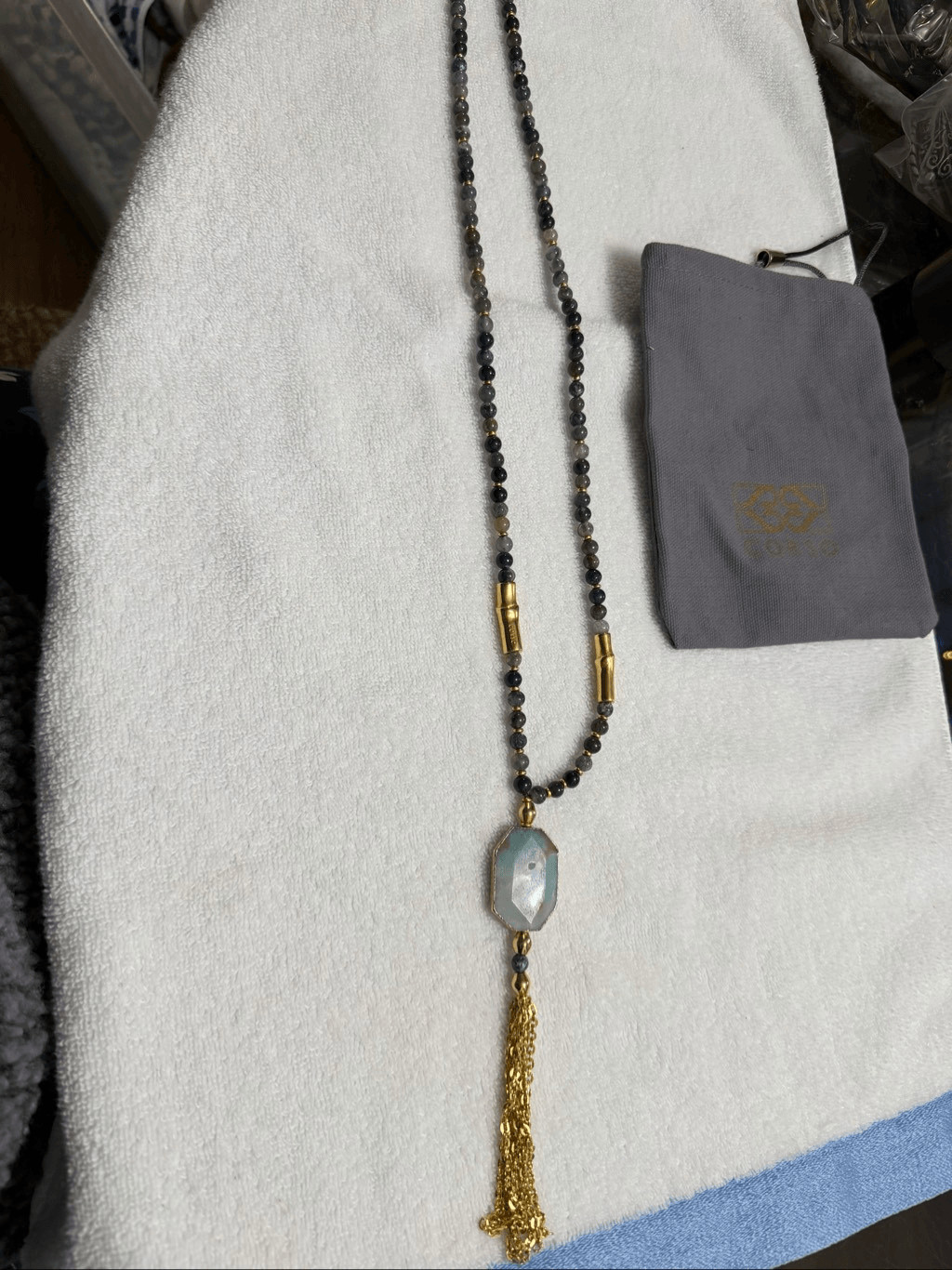 Corso Multi Colored Beaded Statement Necklace - image 8