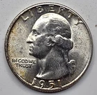 *SILVER* 1951-D  Washington Quarter -《Great Way To Buy Silver!!》