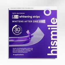Hismile V34 Whitening Strips, Teeth Whitening Strips, Purple Tooth Whitening
