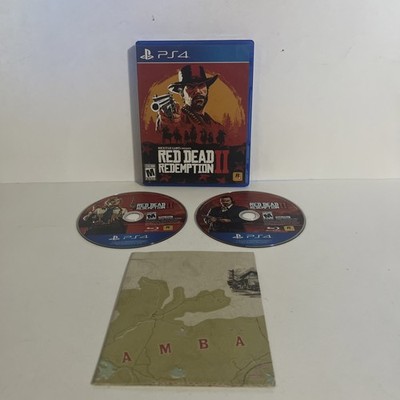 Red Dead Redemption II (Sony Playstation 4 PS4, 2018) Tested And