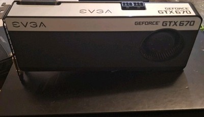 EVGA GeForce GTX670 2G 02G-P4-2670-B1 Graphics Card  EVGA080 REV 1.0
