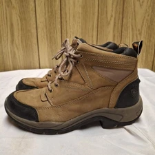 Ariat Terrain ATS Women’s Hiking Boot Size 8.5B- Tan Brown Leather