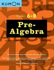 Kumon Pre Algebra-Grades 6-8 (Kumon Middle Sc...