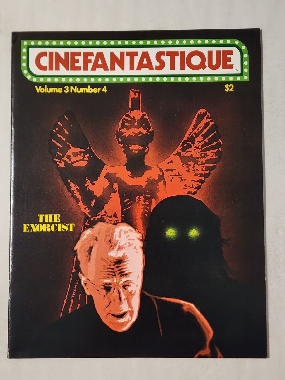 Cinefantastique Vol. 3 #4 Film Magazine The Exorcist Flesh Gordon Dark Star 1974