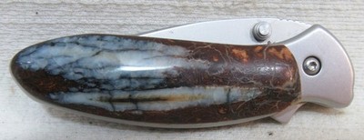 KERSHAW CHIVE 1600 Ken Onion Design Blade Dinosaur Santa Fe Stoneworks