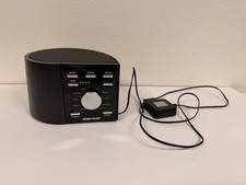 Sound Sleep Adaptive Sound Machine White Noise Black w/ Power Adapter Tested