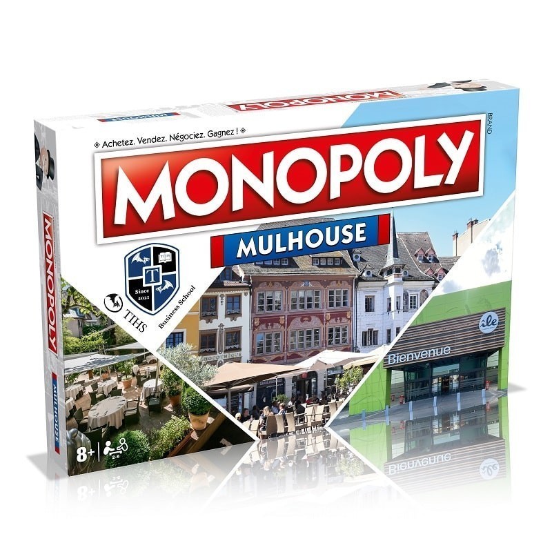 Monopoly Mulhouse : jeu de société d'édition limitée pour collectionneurs