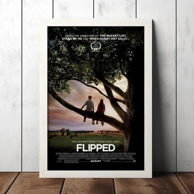 NEW Flipped (2010) Classic Movie Poster Vintage Movie Poster Gifts Home Decor