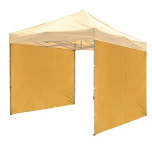 InstaHibit Privacy Sidewall 1080D 120g UV30+ Fits 10x10ft Canopy Gazebo 2 Pieces