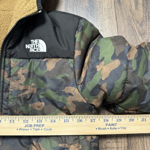 The North Face Reversible Shasta Full Zip Hooded Jacket Boys Size Small 7/8 - Picture 8 of 11