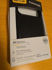 OtterBox Commuter MagSafe Case iPhone 17 Pro Max 6.9" Black