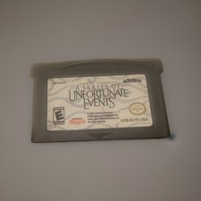lemony snicket's a series of unfortunate events gameboy