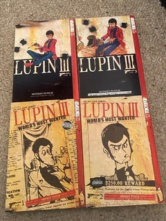 Lupin III Manga Lot 4 Books Tokyopop Monkey Punch