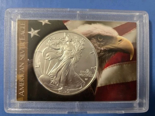 2022 AMERICAN EAGLE 1 OUNCE .999 FINE SILVER DOLLAR COIN USA STATUE OF LIBERTY