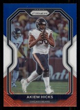 2020 Panini Prizm Prizms Red White and Blue #190 Akiem Hicks