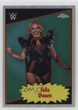 2025 Topps Chrome WWE 1985 Topps Current Refractor Isla Dawn #85TC-ID 1o8k