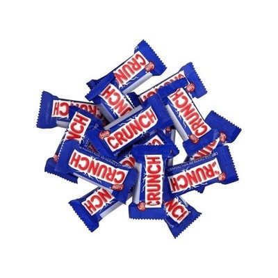 Nestle Crunch Fun Size Bulk | 1 lb, 2 lb, 3 lb, 4 lb | Crisp Rice Milk Chocolate