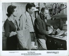 Frank Gorshin Disney That Darn Cat Signed Autograph Photo With Grayson Hall