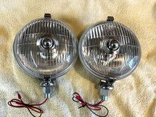 Lucas Sft576 Fog Lamps For Jaguar Xk120 Xk140 Xk150 Triumph Mg T New Lenses Lucas Sft576 Fog Lamps For Jaguar Xk120 Xk140 Xk150 Triumph Mg T New Lenses
