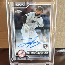Jayvien Sandridge Chrome 2026 Auto