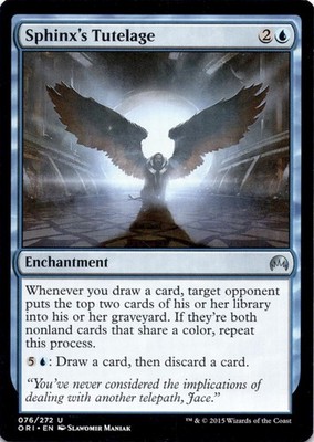 Sphinx's Tutelage ORI #76 Magic Origins Magic: The Gathering Near Mint