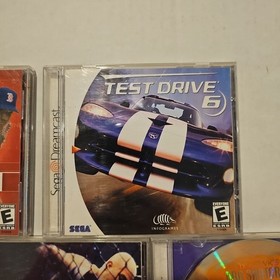 Lot 5 Game Dreamcast Baseball 2k1 NFL 2k Tony Hawk Pro Skater UFC Championship
