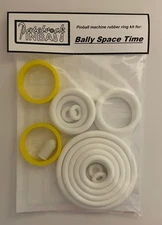 1972 Bally Space Time Pinball Machine Rubber Ring Kit