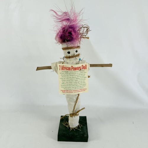 VooDoo Doll Orisha Spirit 7 African Powers New Orleans Louisiana Oddities - Picture 1 of 8