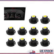 10pcs T4.2 Led Bulbs T4 Dash Light 10mm Base 3030 Smd Wedge Instrucolor White 10pcs T4.2 Led Bulbs T4 Dash Light 10mm Base 3030 Smd Wedge Instrucolor White