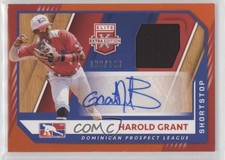 2021 Panini Elite Extra Edition Orange /149 Harold Grant #DPLMS-HG Auto 01wi