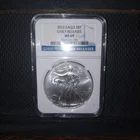 2012 Silver Eagle Dollar NGC MS69 Early RELEASES