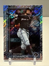 2025 Topps Xavier Edwards #258 Montgomery Club Foil Miami Marlins