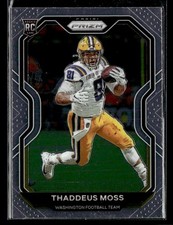 2020 Panini Prizm Thaddeus Moss #386 Rookie