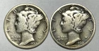 1930 and 1930-S 10C Mercury Dimes 90% Silver
