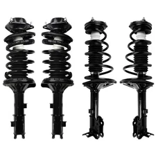 Front & Rear Complete Struts Shocks Spring Assembly For 2000-2005 Hyundai Accent