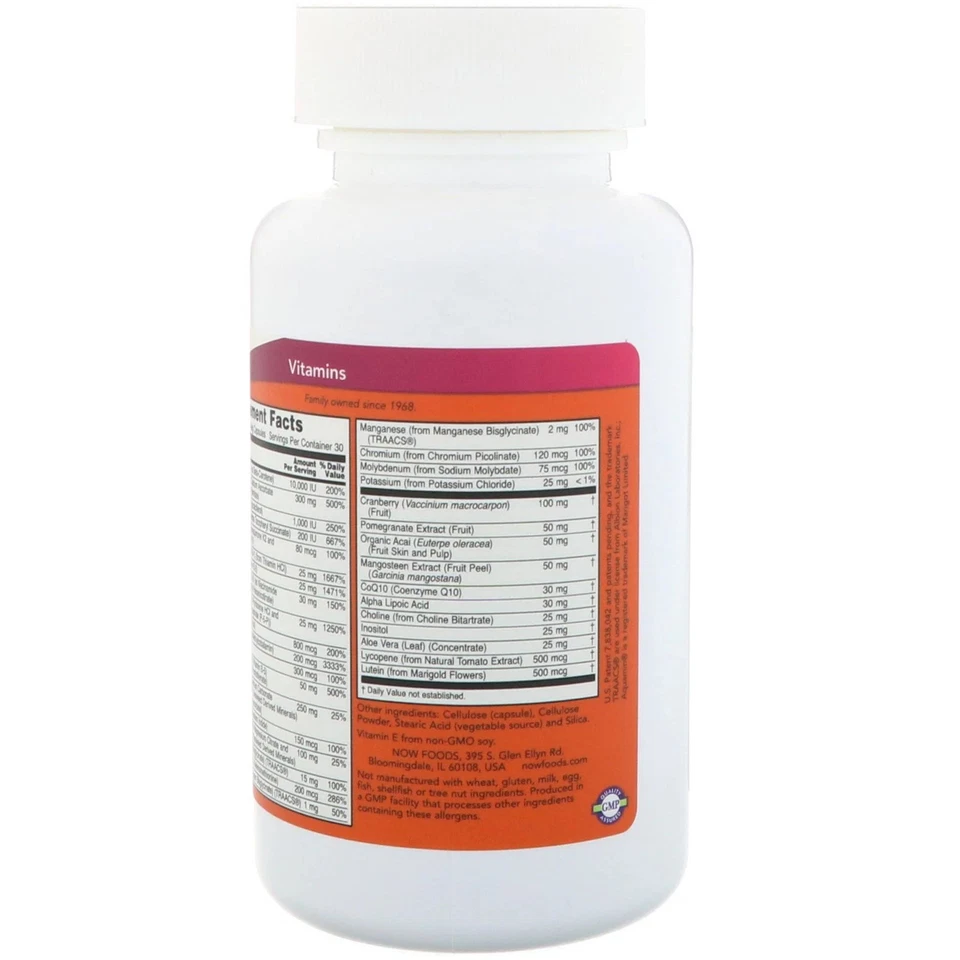 Eve™, Superior Mujer Multi, Sin Hierro, 120 Cápsulas Vegetales Foto 3 de 3