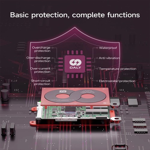 DALY Smart BMS 20S 72V 100A Li-ION Bluetooth BMS Common Port with Balance - Picture 5 of 16