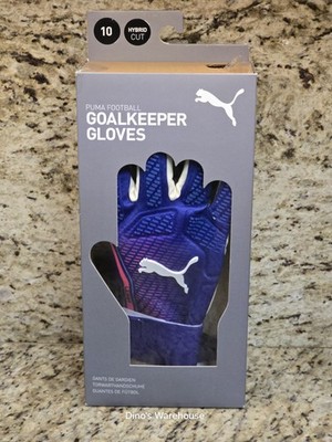 Puma Ultra Ultimate Hybrid Soccer Goalkeeper Gloves Lapis Lazuli Size 10 NWT