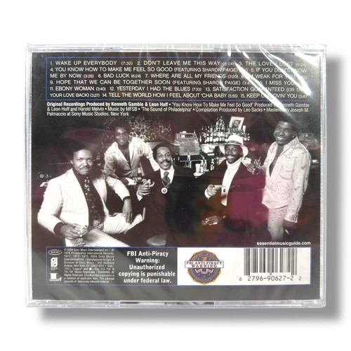 Harold Melvin & The Blue Notes THE ESSENTIAL HITS CD Teddy Pendergrass SEALED - Imagen 3 de 12