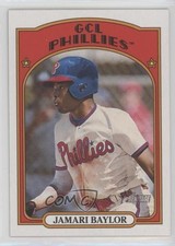 2021 Topps Heritage Minor League Edition Jamari Baylor #125 w7v