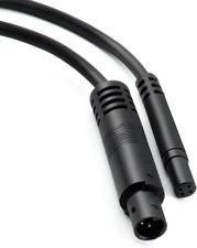 10Ft 4 Pin Backup Camera Extension Cable,3mm Thickened DC Power Cable Black