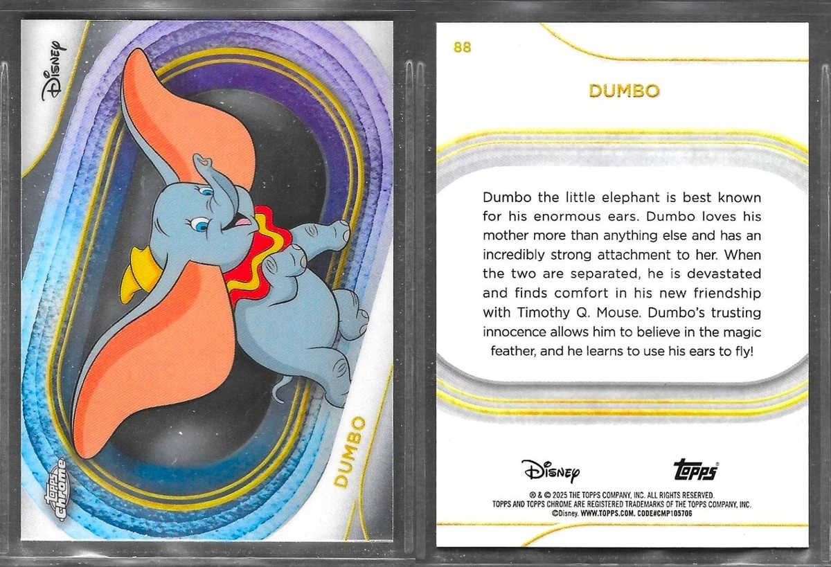 Disney Dumbo Collectable Trading Cards | eBay