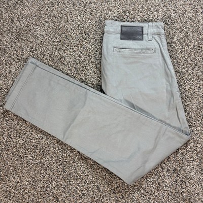 Mavi Johnny Slim Leg Chino Pants Men's 32x30 Gray Cotton Stretch Trousers 743
