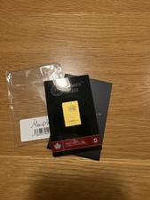 Wessex Mint Maple Leaf 1/1000th oz Fine Gold Bullion Bar