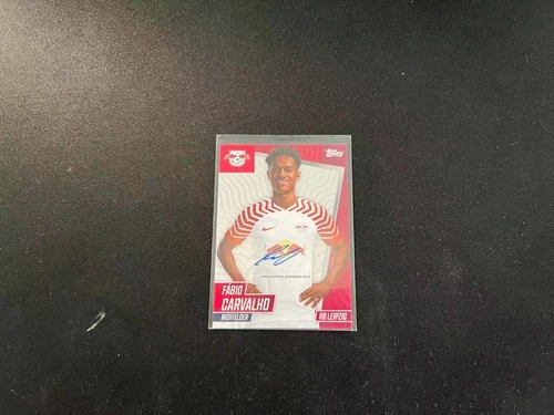 2023-24 Topps RB Leipzig 100% Men’s Squad Autographs #RBL Fábio Carvalho