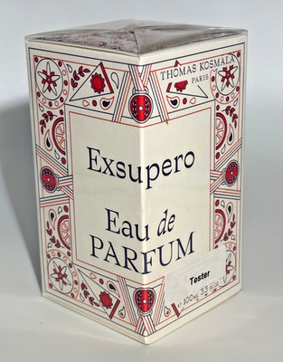 Thomas Kosmala Exsupero 100ml / 3.3 FL Oz Eau de Parfum for Men, (Tester), NIB