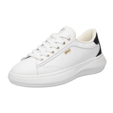 Liu Jo Casper 01 - Sneakers In Pelle Bianco - Donna Scarpe Sneakers Moda E Chic