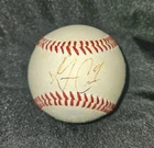 Griffin Conine Autographed Northwest League Game Used MiLB Baseball MLB Marlins
