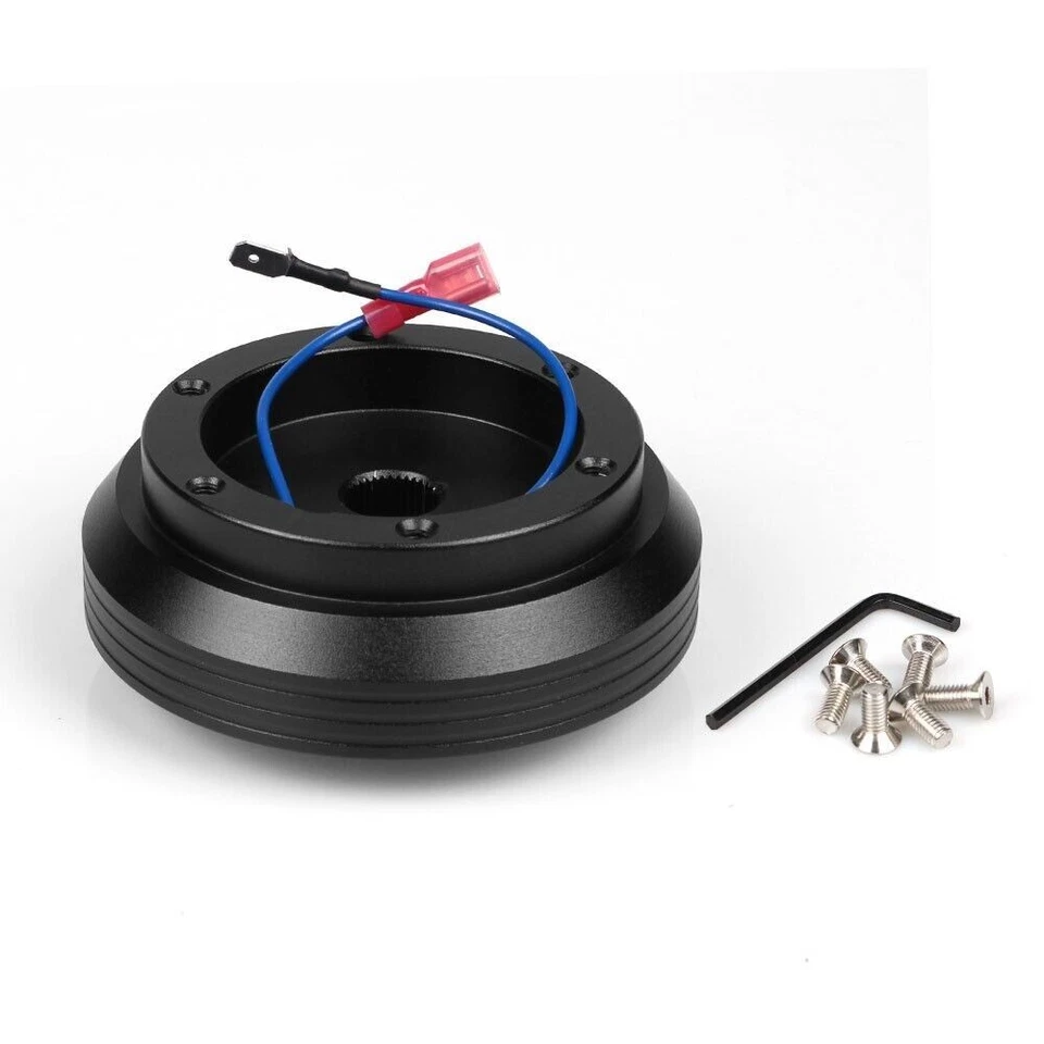 Steering Wheel Short Hub Adapter For Mitsubishi Eclipse Lancer Galant Impreza Foto 4 de 4